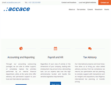 Tablet Screenshot of accace.com